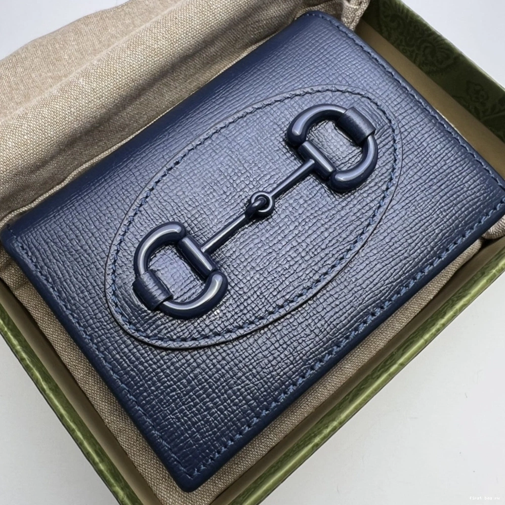 Horsebit card Gucci 1955 case wallet 0712